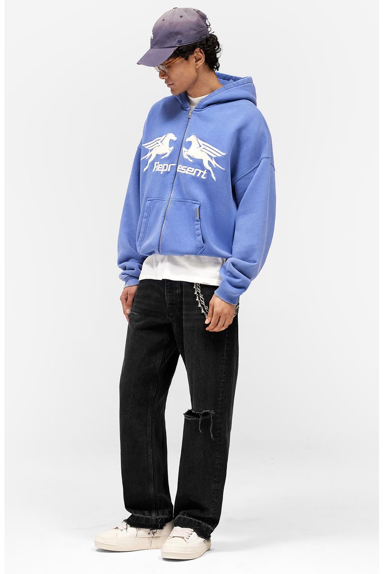 Pegasus Graphic Zip Hoodie (Men) | Nordstrom