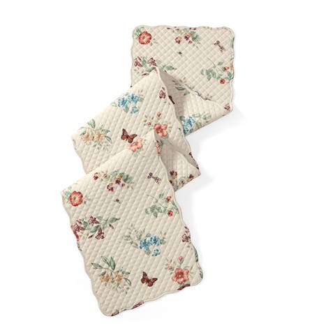 Butterfly Meadow Fall Quilted Table Runner