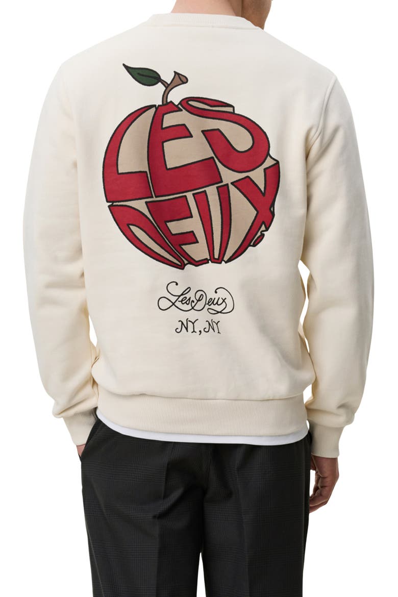 Orchard Graphic Sweatshirt, Alternate, color, IVORY