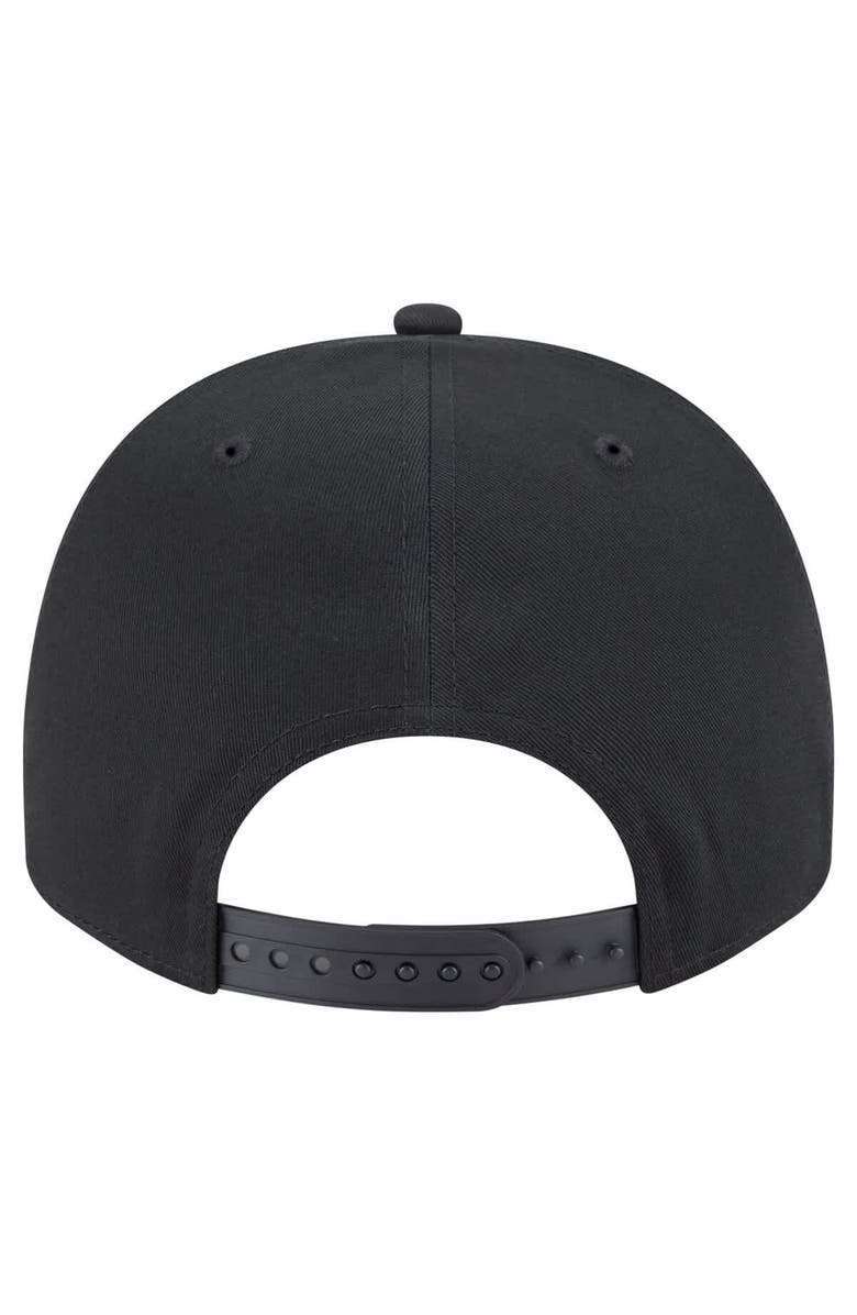 New Era Men's New Era Black San Diego Padres Chainstitch 9FIFTY A-Frame Snapback Hat, Alternate, color, Black