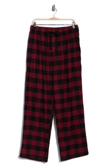 Nordstrom Rack Plaid Flannel Pajama Pants In Red