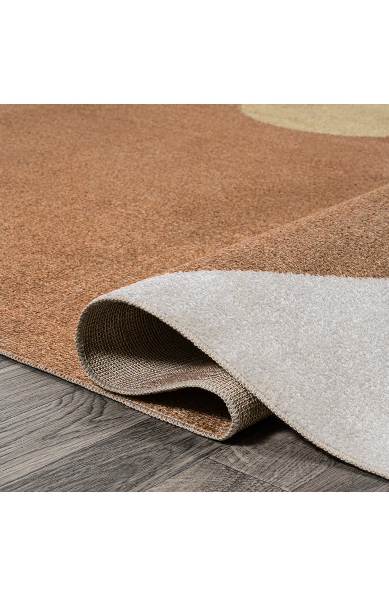 JONATHAN Y Slinger Modern Contemporary Collage Machine-Washable Area Rug, Alternate, color, Cream/Multi