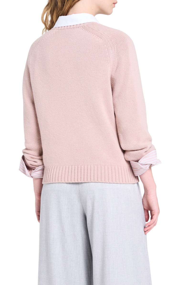 TWP New Jill Cashmere Sweater, Alternate, color, Blush