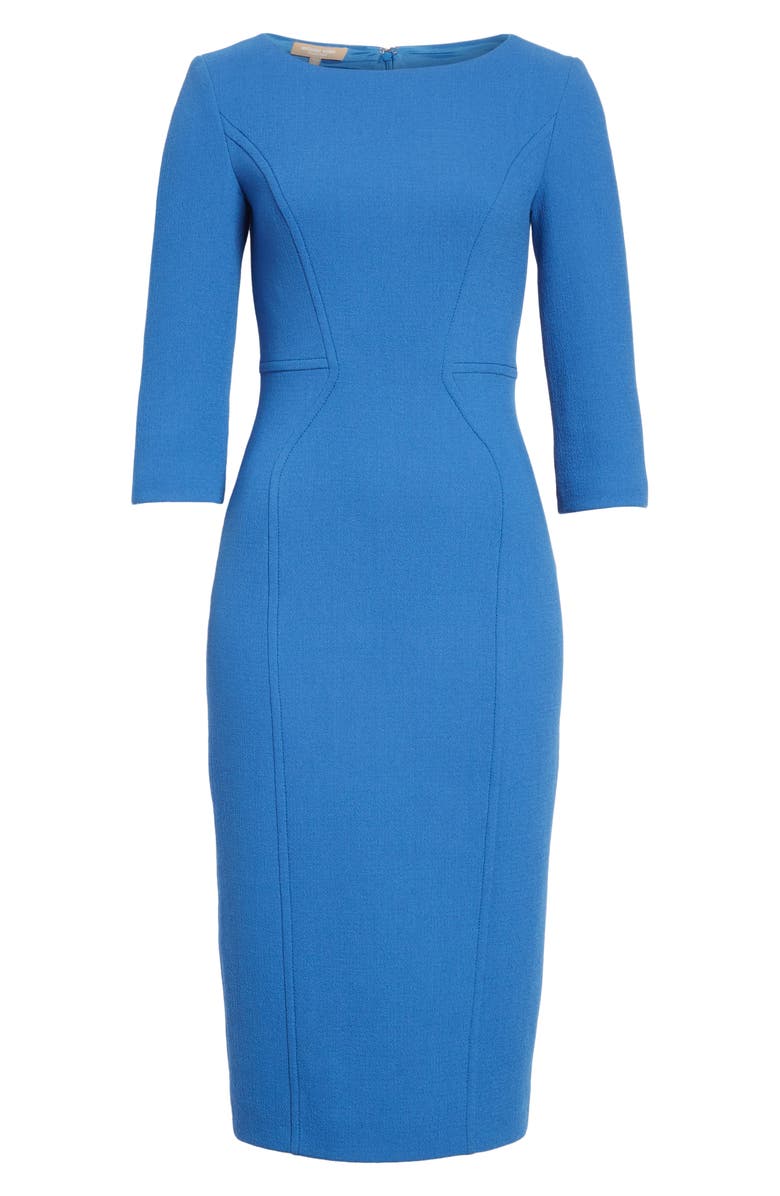Michael Kors Stretch Wool Sheath Dress, Alternate, color, 