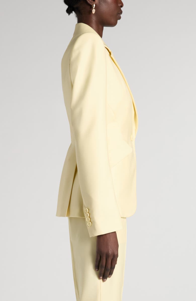 McQueen Single Breasted Wool Jacket, Alternate, color, Sherbet