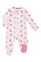 Cheetah Bonita Magnetic Organic Cotton Footie