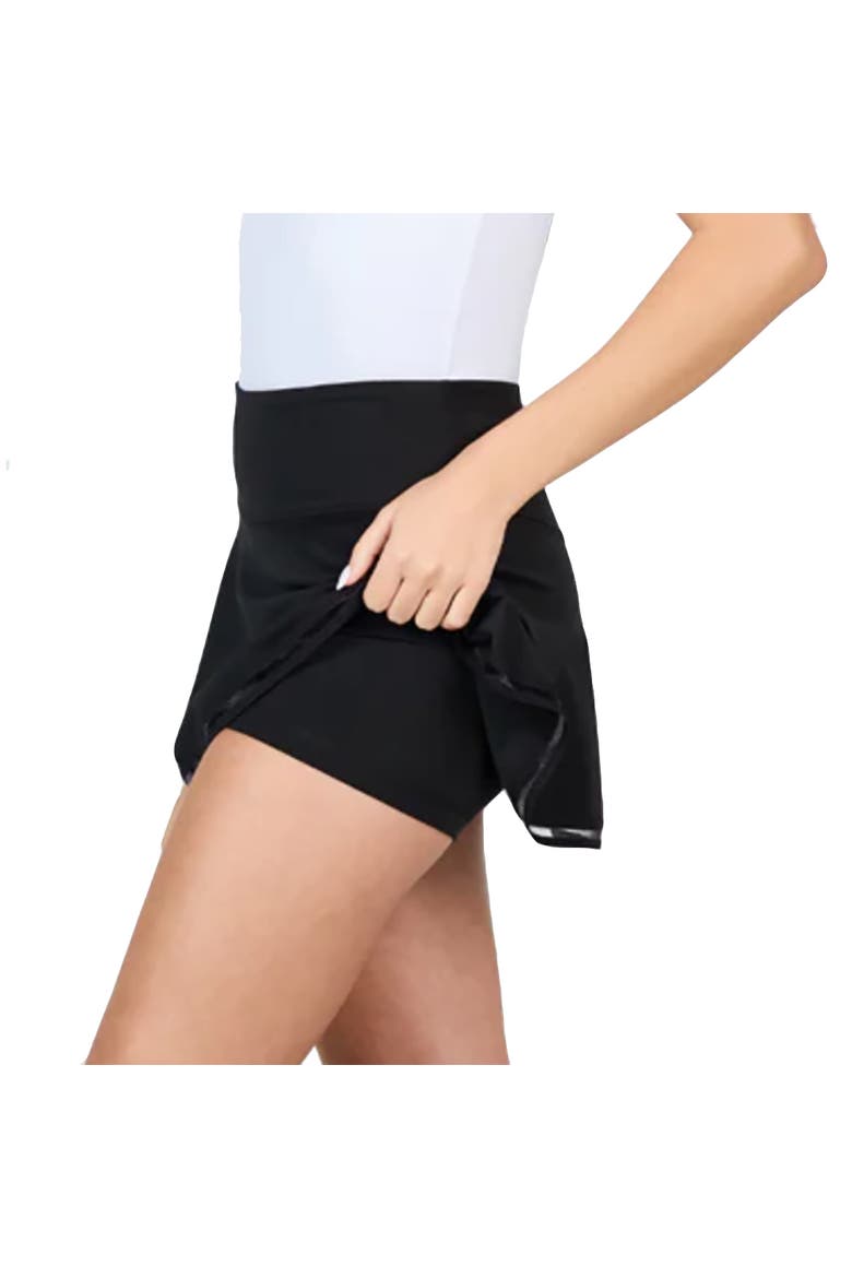Staples 13in Womens Tennis Skirt, Alternate, color, Black
