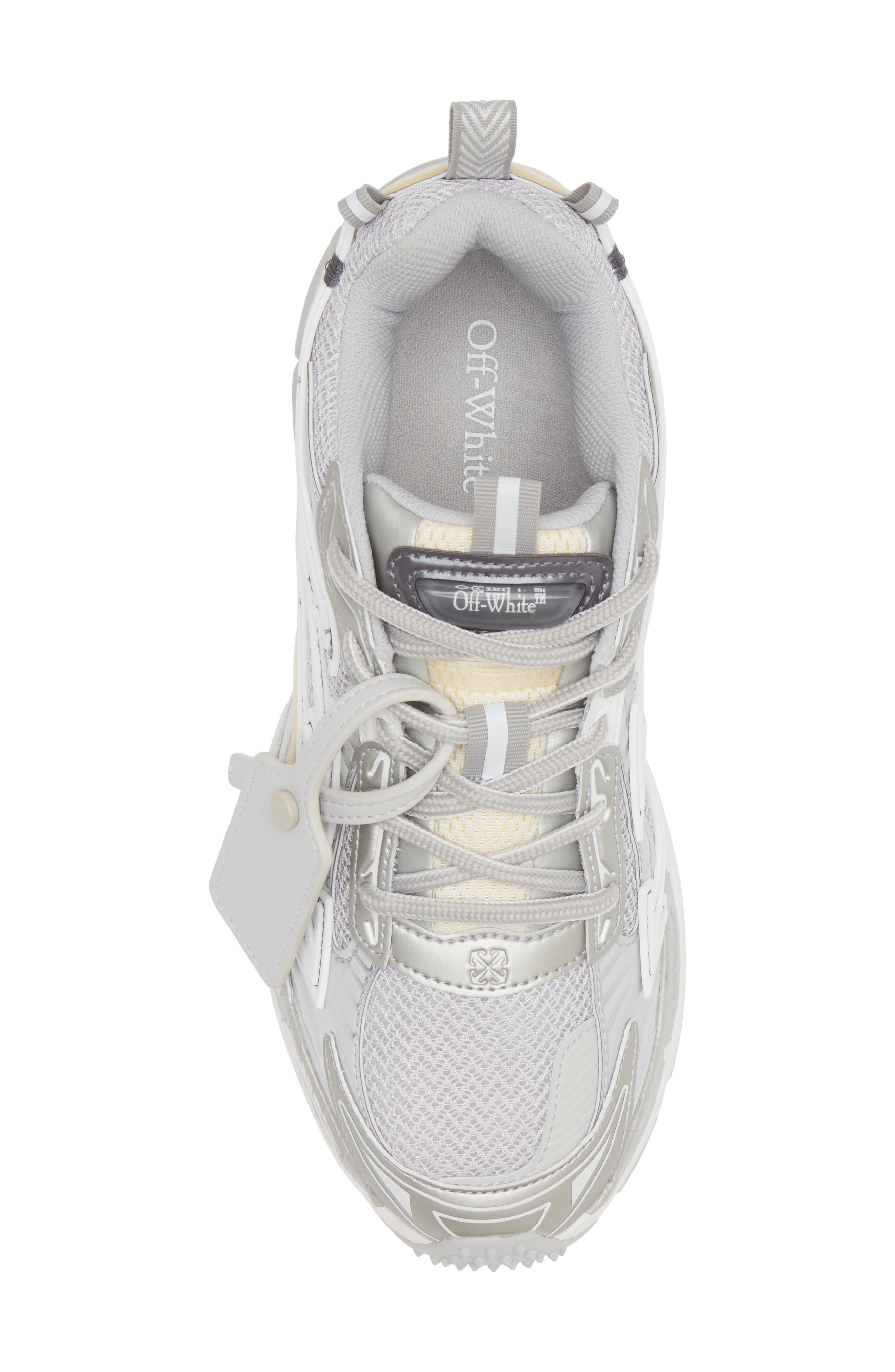 Off-White Out Walking Be Right Back Sneaker, Alternate, color, Grey-Silver