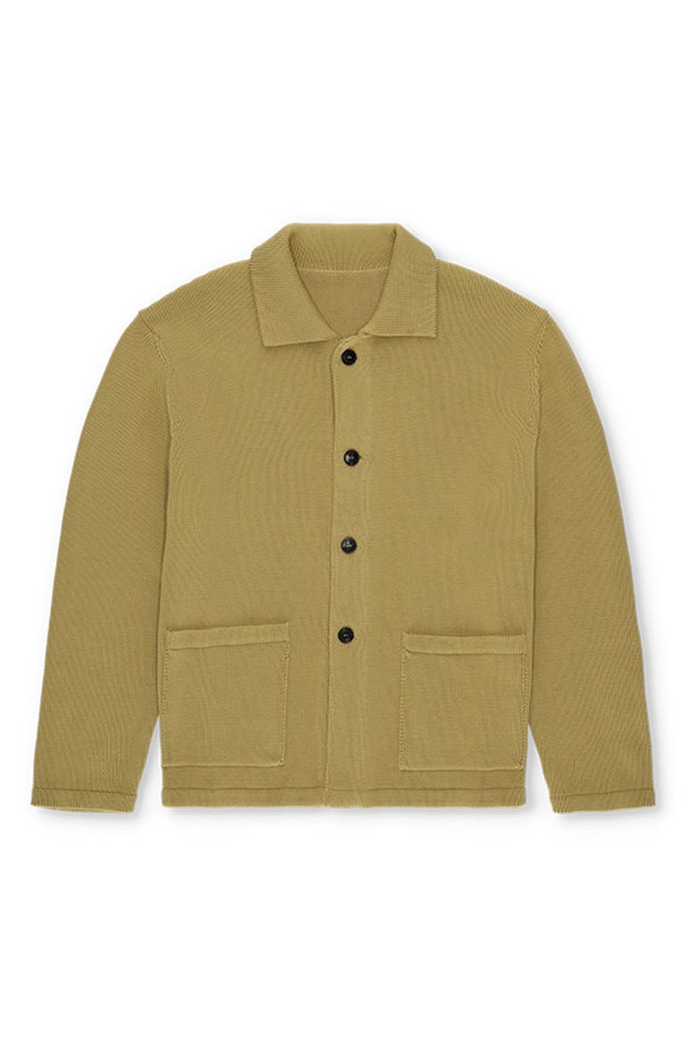 Vintage Inspired Cotton Cardigan, Main, color, OLIVE
