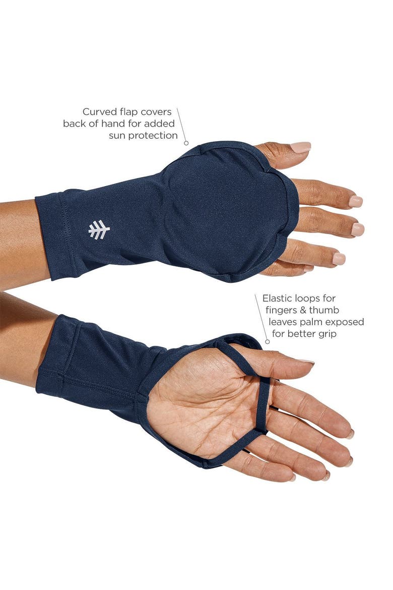Tramo Performance UV Hand Cover, UPF 50+ Sun Protection, Alternate, color, Navy