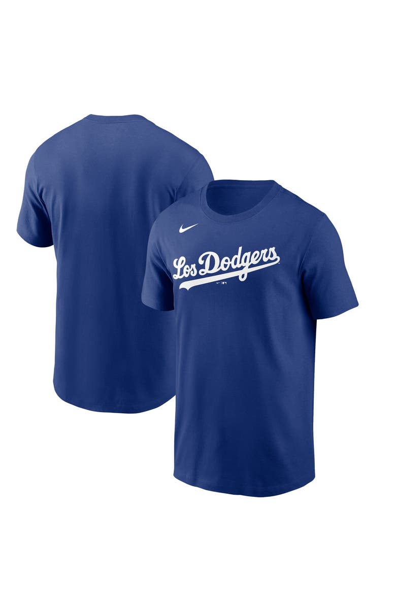 Nike Men's Nike Los Angeles Dodgers City Connect Wordmark T-Shirt, Alternate, color,