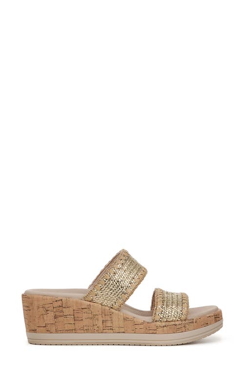 Bzees Resort Sandal In Gold