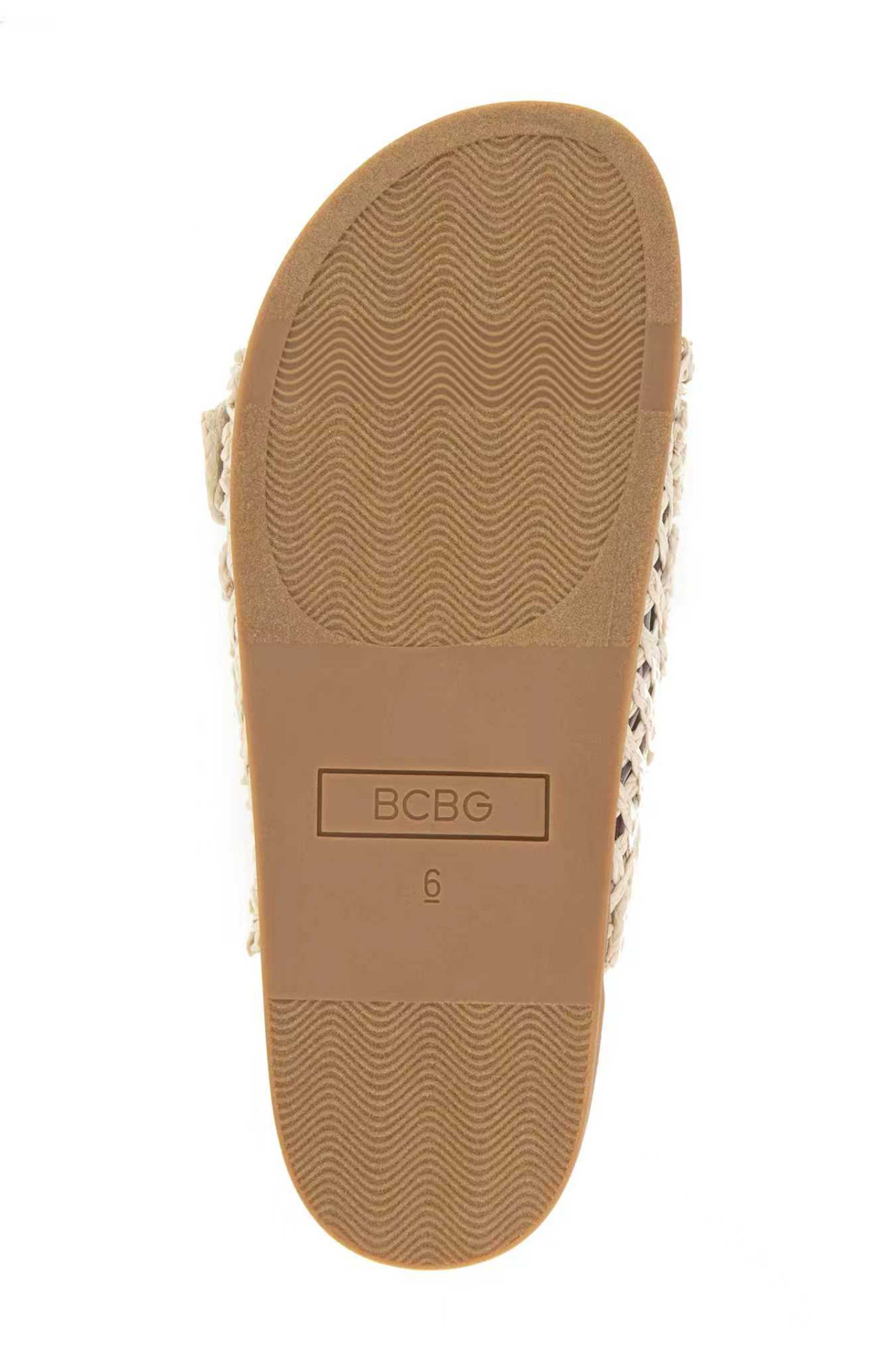 Sanzia Platform Slide Sandal, Alternate, color, IVORY CREAM