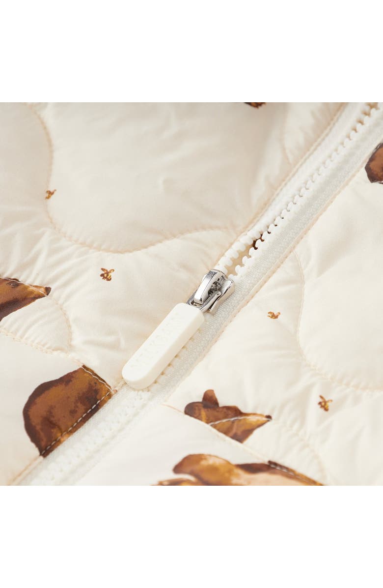 Milkbarn Down Jacket, Alternate, color, Honey Bear