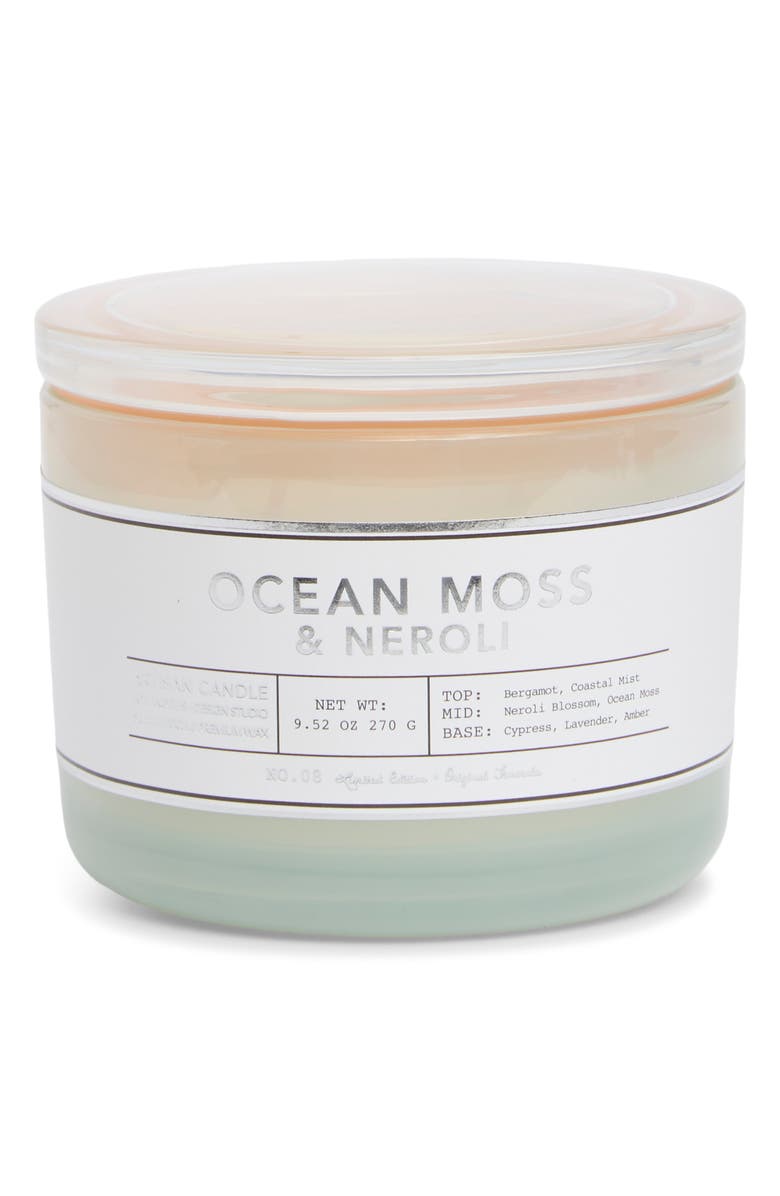 PORTOFINO CANDLES Ocean Moss & Neroli Jar Candle, Main, color, Ocean Moss N Neroli