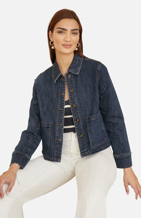 Denim Jacket With Patch Pockets