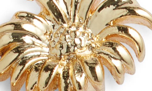 Set & Stones Daisy Stud Earrings In Gold