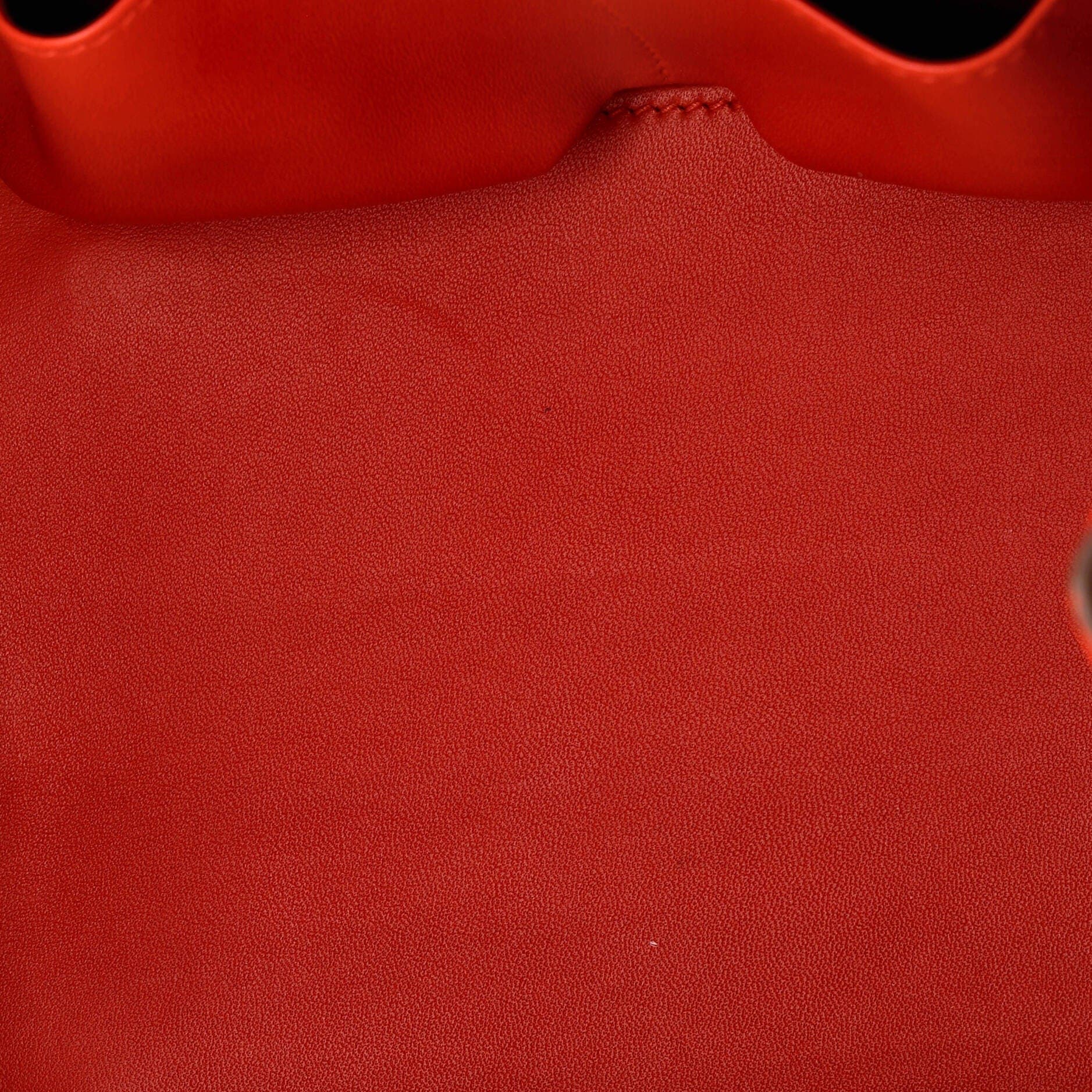 Pre-Owned Hermes Toolbox Bag Evercolor 20, Alternate, color, Capucine