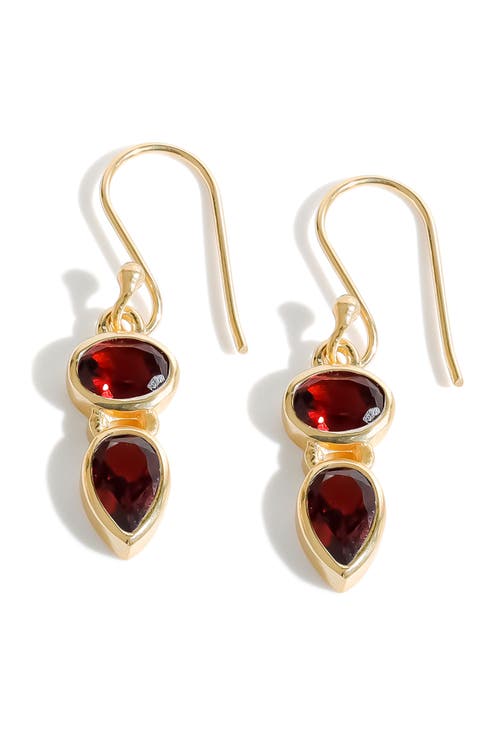 Goldtone Drop Earrings