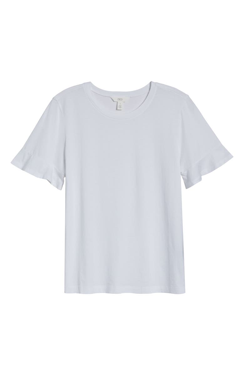 1901 Ruffle Cuff T-Shirt, Alternate, color, 