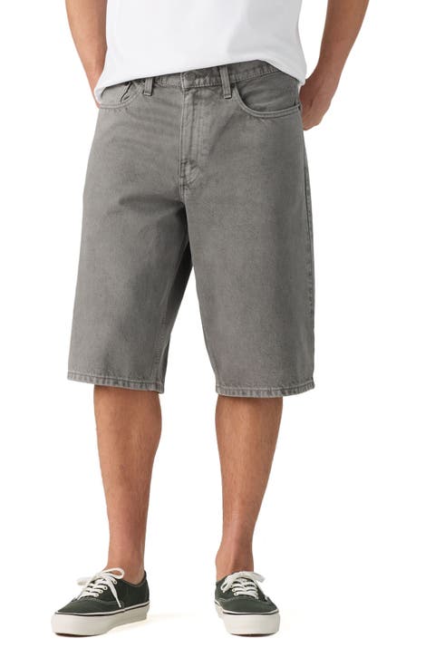 470 Low Rise Baggy Denim Shorts