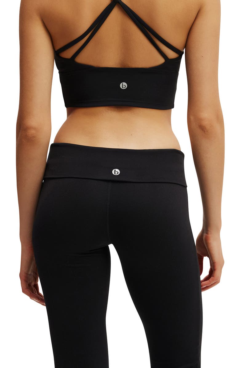 COTTON ON BODY Women's Active Ultra Soft Roll Over Flare, Alternate, color, Black