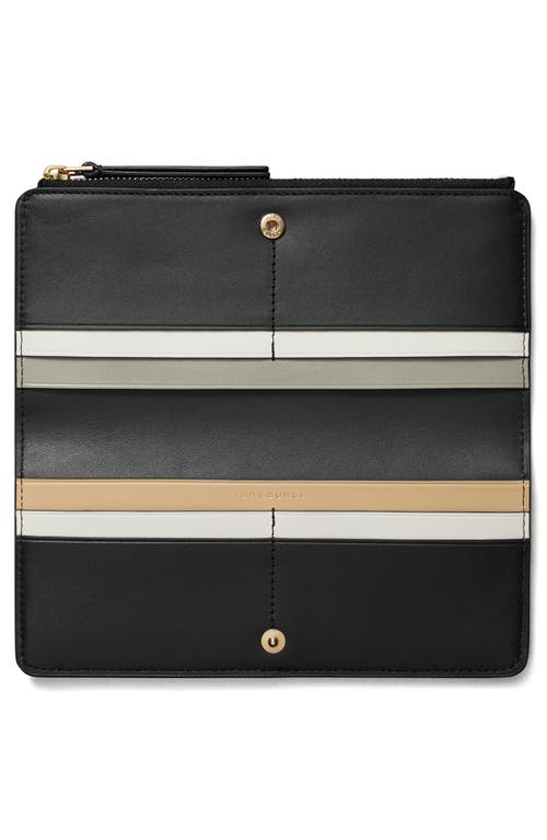 Tory Burch Slim Robinson Pebble Bifold Wallet