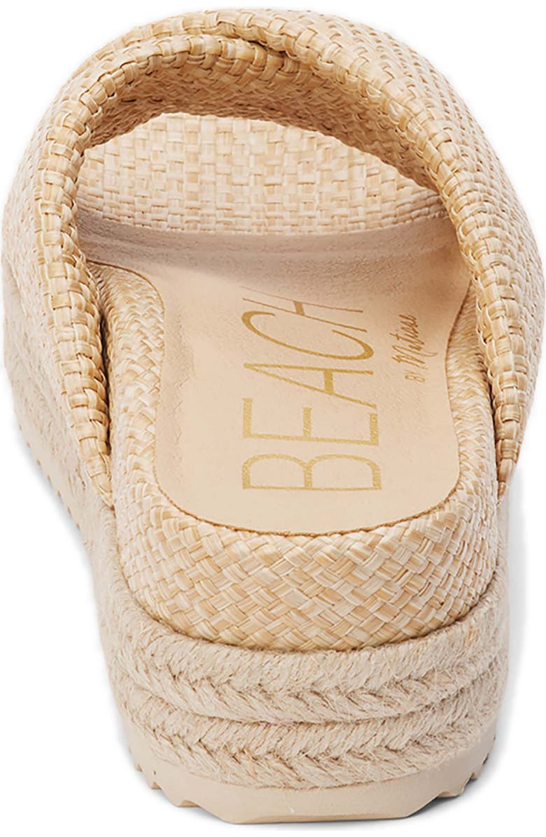 BEACH BY MATISSE Hali Platform Sandal, Alternate, color, Natural