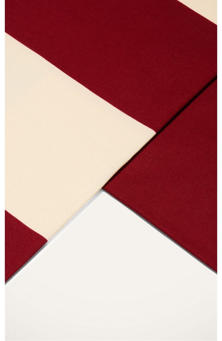La DoubleJ Large Tablecloth (66.9"x137.8") Contrada Bordeaux, Alternate, color,