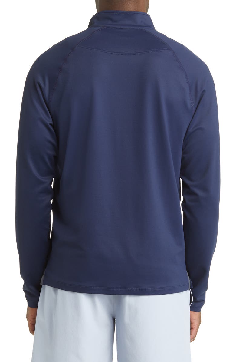 Rhone Session Quarter Zip Pullover, Alternate, color, Navy