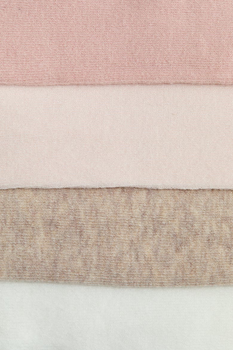 4-pack Fine-knit Tights, Alternate, color, Light pink/beige