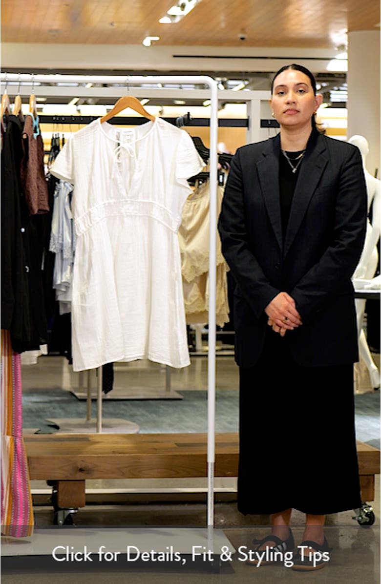 Cotton Cover-Up Dress, sales video thumbnail