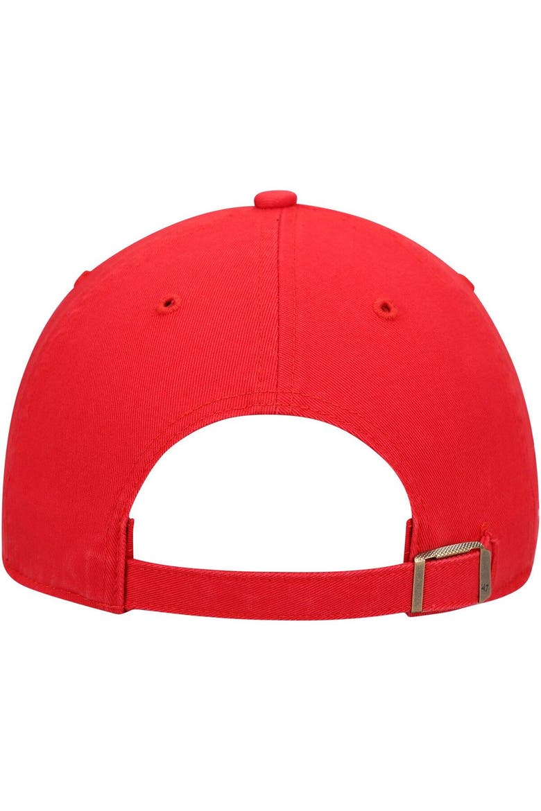 Men's '47 Red St. Louis Cardinals Heritage Clean Up Adjustable Hat, Alternate, color, Red