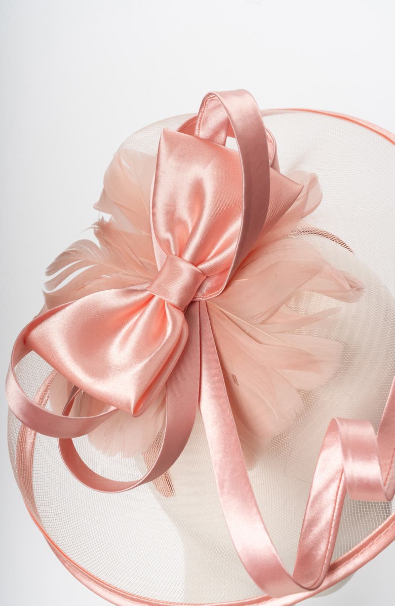 Collection XIIX Net Fascinator, Alternate, color, Peach