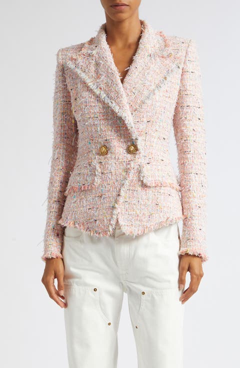 Double Breasted Tweed Jacket