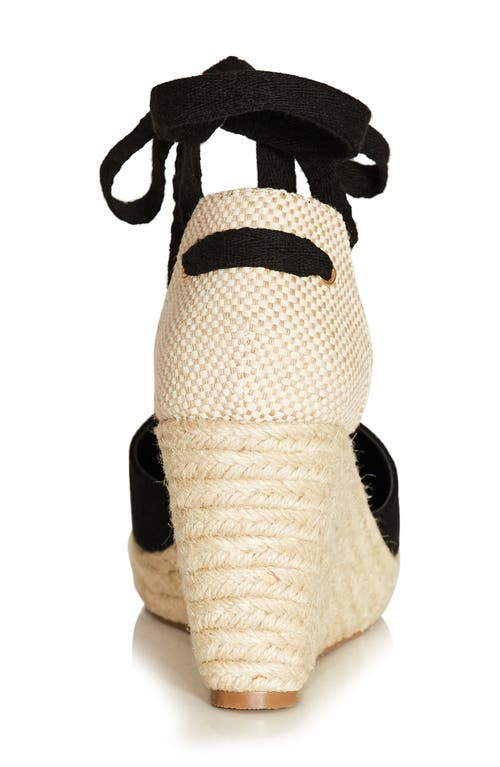 City Chic Sage Espadrille Wedge Sandal