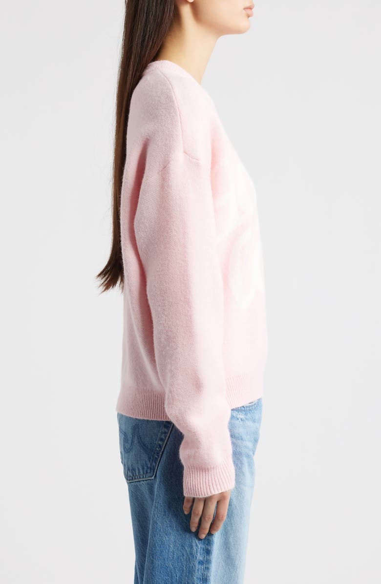HAPPY CAMP3R Rosemilk Blair Sweater, Alternate, color, Light Pink
