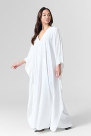 Le Fafo Luna Silk Crepe-Cady Gown