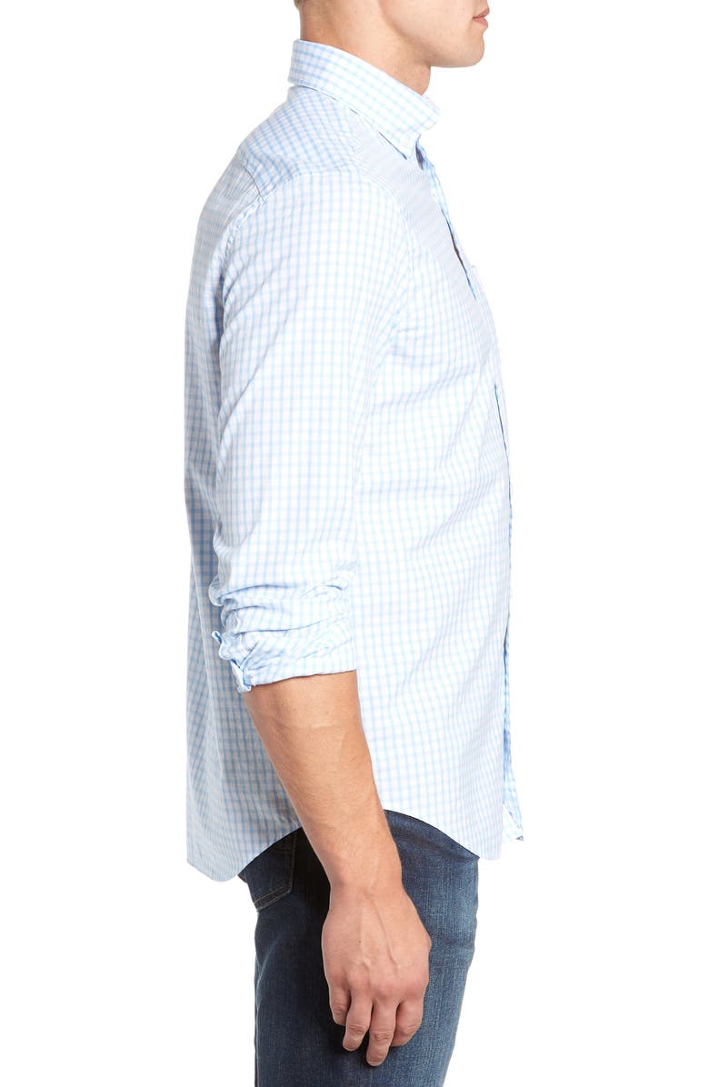 vineyard vines Micro Graph Classic Fit Check Sport Shirt, Alternate, color, 