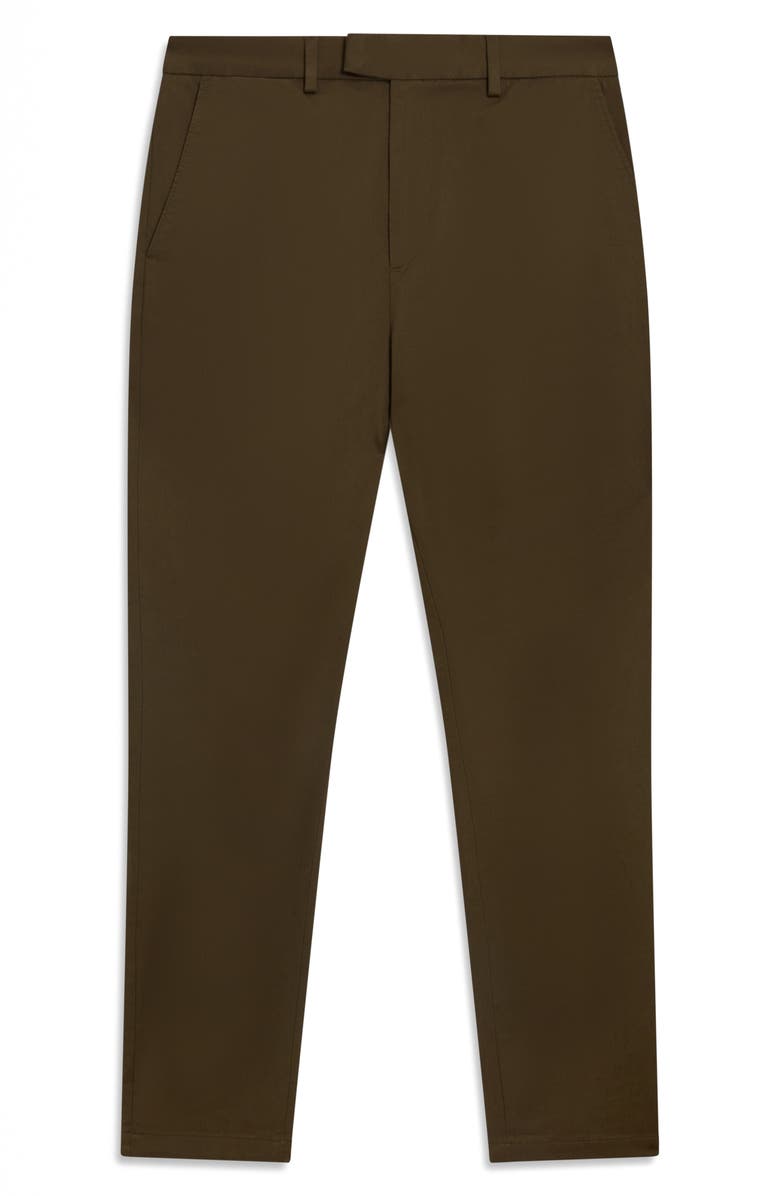 Ted Baker Howetown Stretch Cotton Chinos, Alternate, color, Khaki
