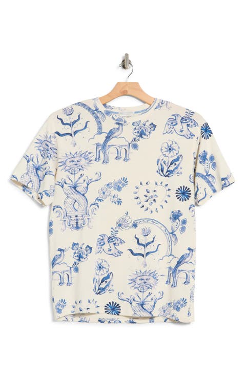 Print Organic Cotton Relaxed T-Shirt