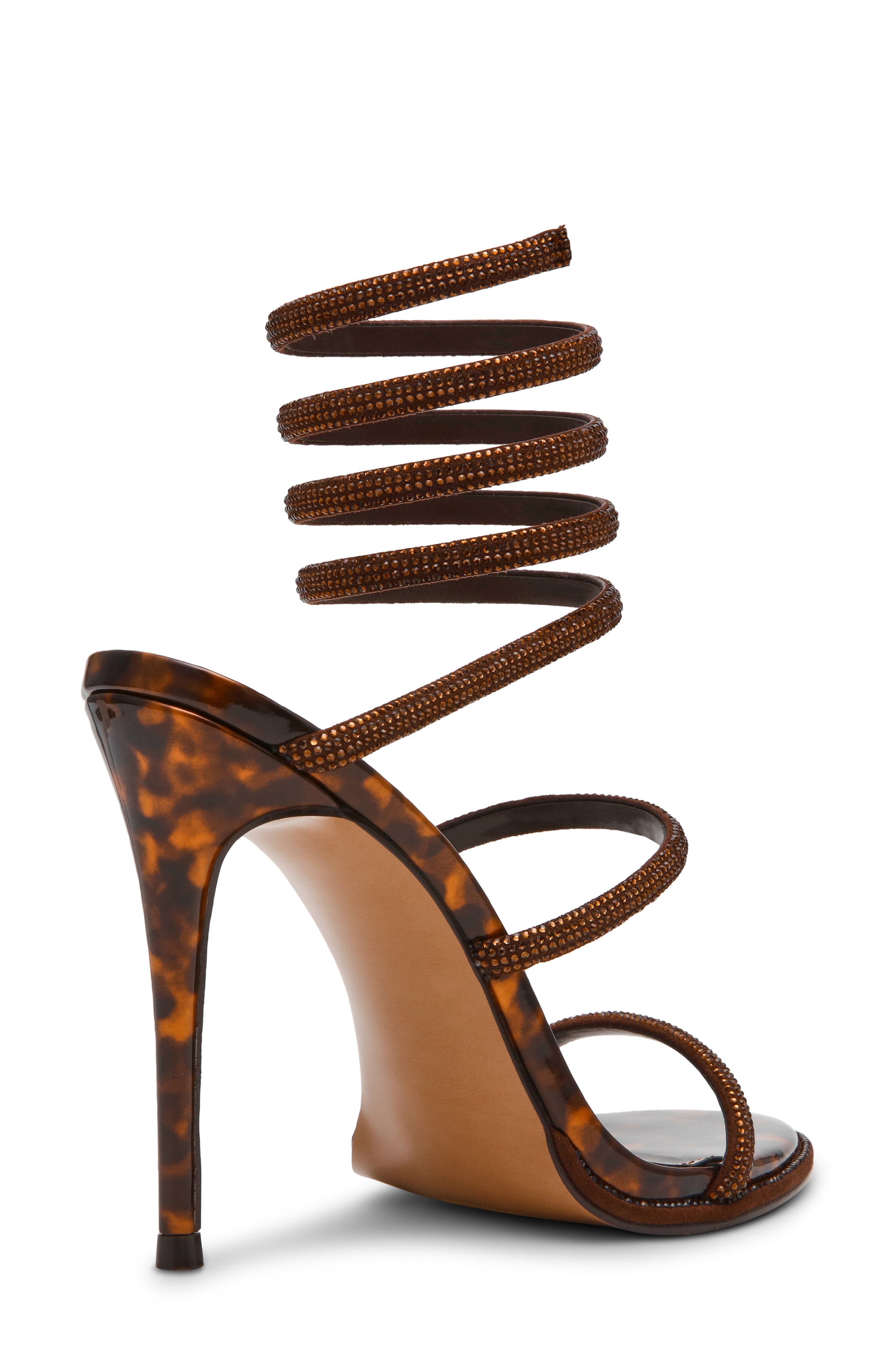 Exotica Ankle Wrap Sandal, Alternate, color, TORTOISE
