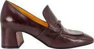 Madison Maison Leather Hidden Bit Heel Loafer