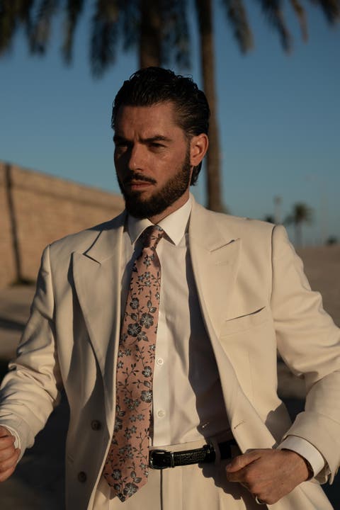 Silvio - Silk Jacquard Tie for Men