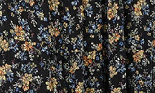 Rip Curl Pacific Rider Smocked Floral Minidress In Multi