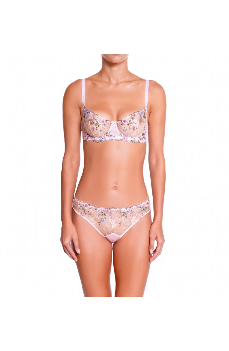 Huit Amour Underwire Bra, Alternate, color, Blush