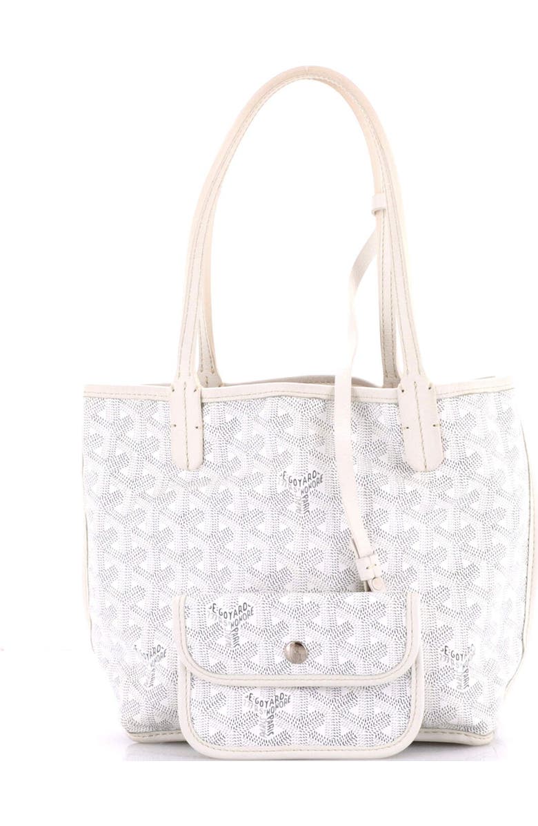 Pre-Owned Goyard Anjou Reversible Tote Coated Canvas Mini, Alternate, color,