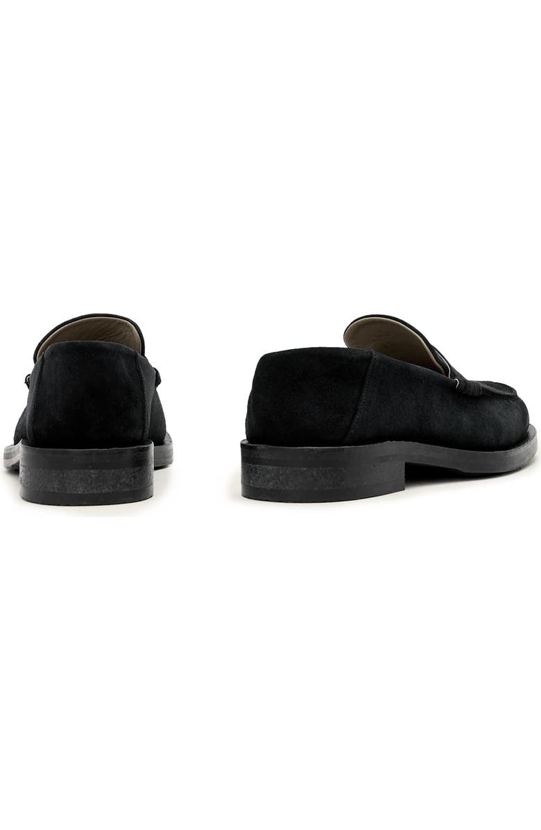 AllSaints Bloom Convertible Penny Loafer, Alternate, color, Black