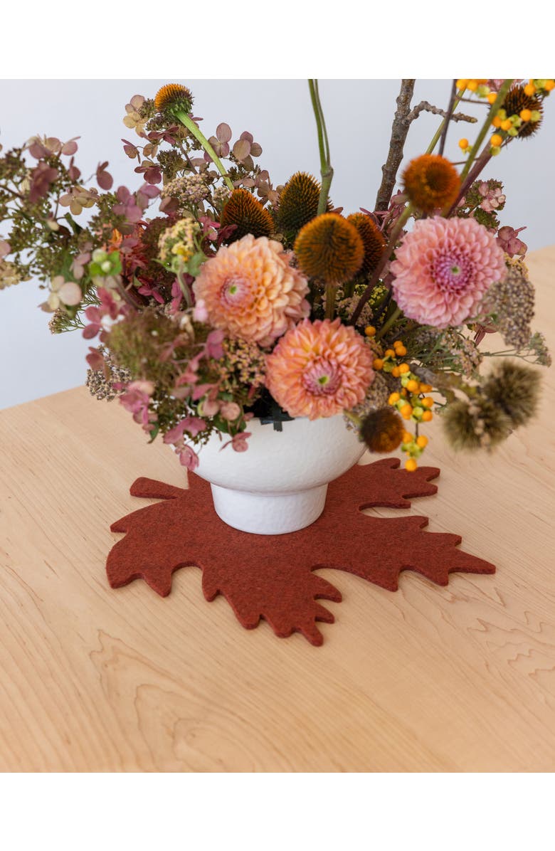 Graf Lantz Merino Wool Spooky Trivet, Alternate, color, Clay