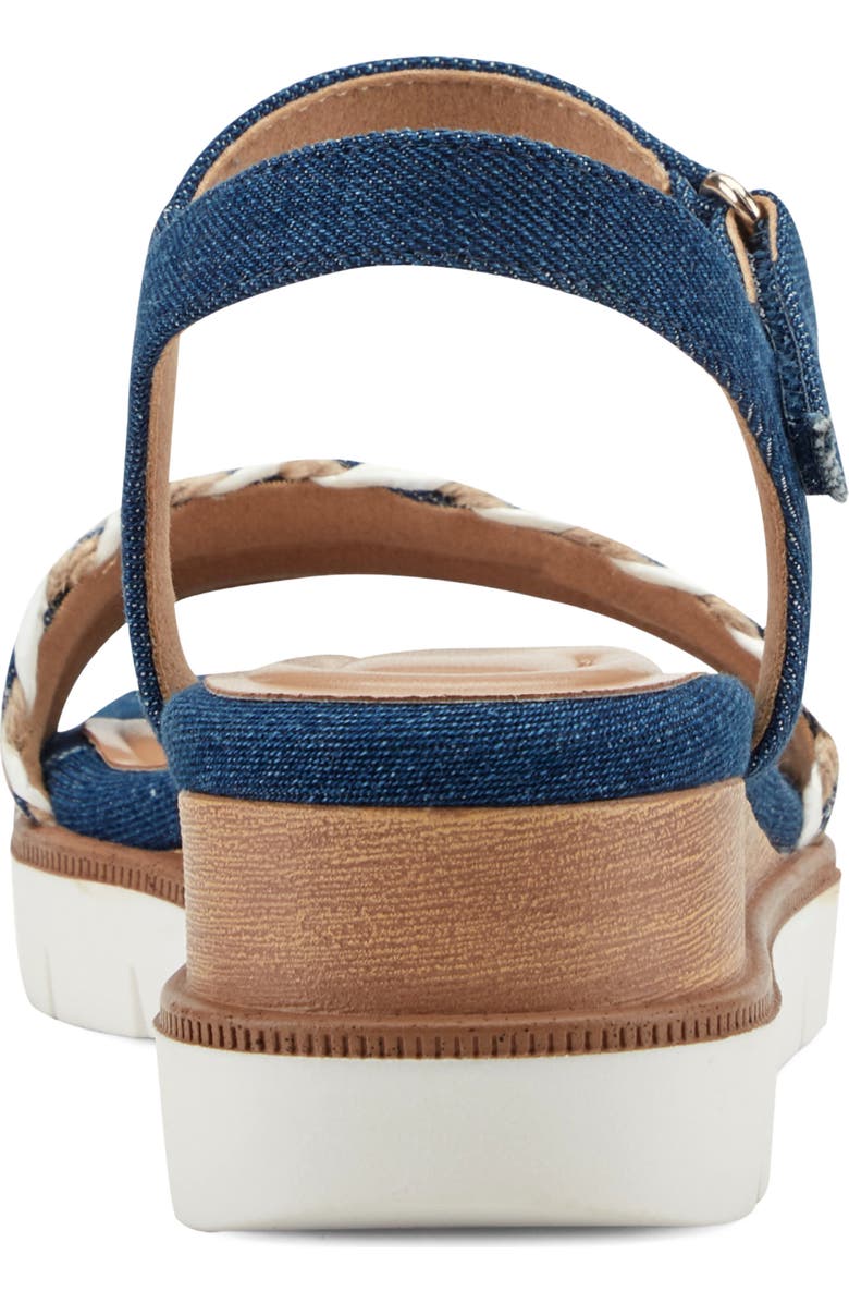 Easy Spirit Edythe Wedge Sandal, Alternate, color, Dark Blue